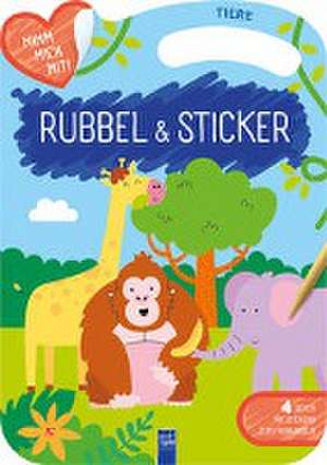 Rubbel & Sticker - Tiere