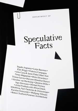 Speculative Facts de Quenton Miller