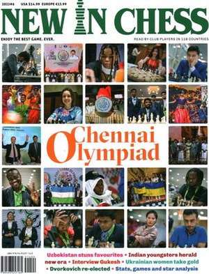 New in Chess Magazine 2022/6: The World's Premier Chess Magazine Read by Club Players in 116 Countries de Dirk Jan Ten Geuzendam