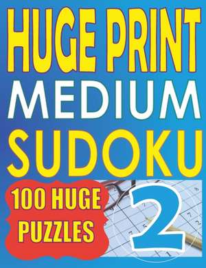 Huge Print Medium Sudoku 2 de Cute Huur