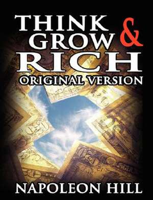 Think and Grow Rich de Napoleon Hill