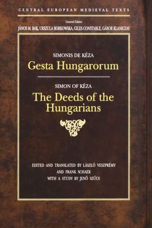 Gesta Hungarorum de Simon of Keza