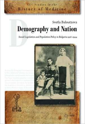 Demography and Nation de Svetla Baloutzova