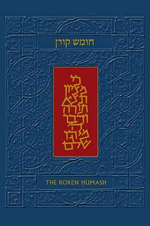 The Koren Humash: Personal Size de Harold Fisch