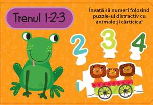 TRENUL 1-2-3 (Set carte + puzzle) de Louise Buckens