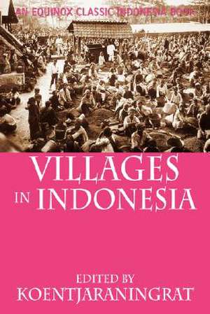 Villages in Indonesia de Koentjaraningrat