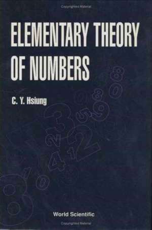 Elementary Theory of Numbers de C. Y. Hsiung