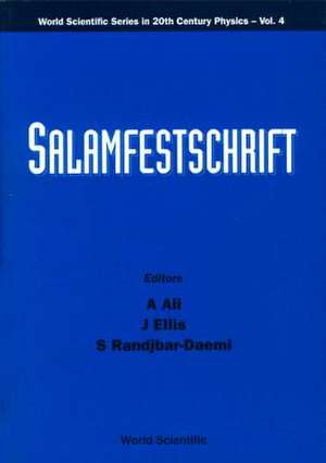 SALAMFESCHRIFT de Al. Amati Ellis Al. A Ali