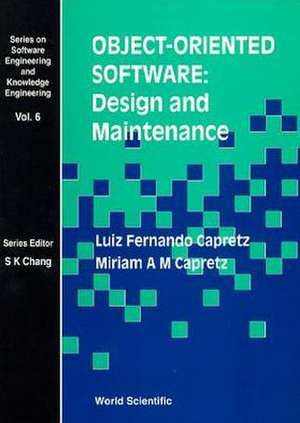 Object-Oriented Software: Design and Maintenance de Miriam A M Capretz