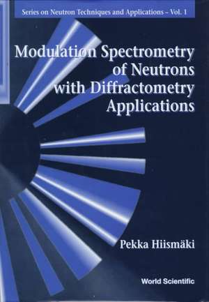 Modulation Spectrometry of Neutrons with de Pekka Hiismaki