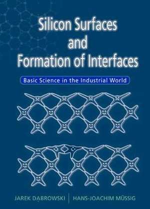 Silicon Surfaces and Formation of Interfaces: Basic Science in the Industrial World de J. Dabrowski