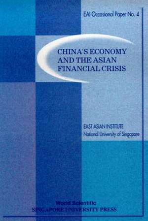 China's Economy and the Asian Financial de John Wong