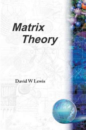 Matrix Theory de David W. Lewis