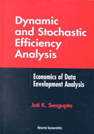 Dynamic and Stochastic Efficiency Analysis: Historical Analysis and Open Questions de Jati K. Sengupta