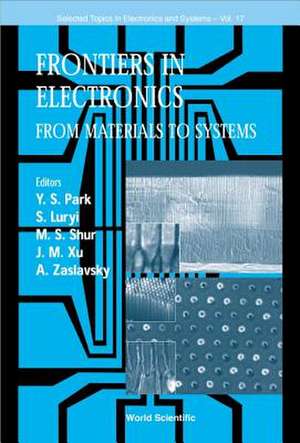 FRONTIERS IN ELECTRONICS-WOFE 99 de Y. S. Park