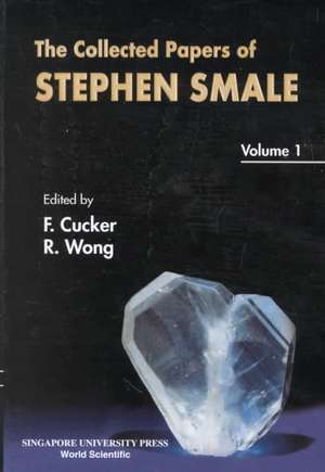 Collected Papers of Stephen Smale, the - Volume 1 de Stephen Smale