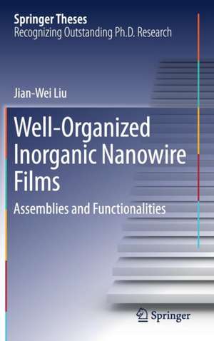 Well-Organized Inorganic Nanowire Films: Assemblies and Functionalities de Jian-Wei Liu