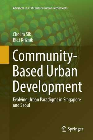 Community-Based Urban Development de Im Sik Cho