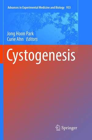 Cystogenesis de Jong Hoon Park