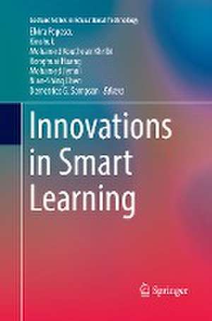 Innovations in Smart Learning de Elvira Popescu