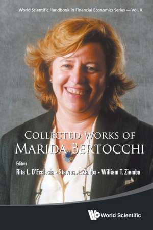 COLLECTED WORKS OF MARIDA BERTOCCHI de Stavros A Zenios & W Rita L D'Ecclesia