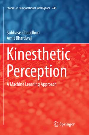 Kinesthetic Perception de Subhasis Chaudhuri