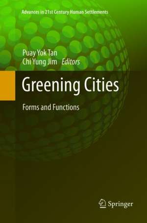 Greening Cities de Puay Yok Tan