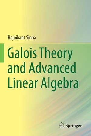 Galois Theory and Advanced Linear Algebra de Rajnikant Sinha