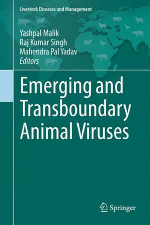 Emerging and Transboundary Animal Viruses de Yashpal Singh Malik