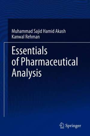 Essentials of Pharmaceutical Analysis de Muhammad Sajid Hamid Akash