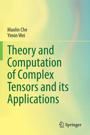 Theory and Computation of Complex Tensors and its Applications de Maolin Che