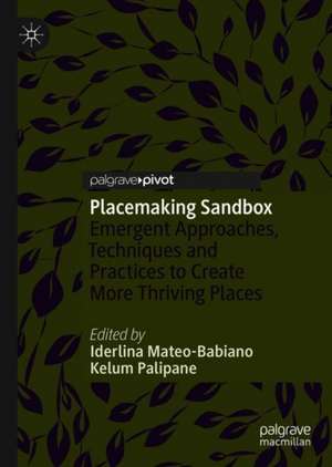 Placemaking Sandbox: Emergent Approaches, Techniques and Practices to Create More Thriving Places de Iderlina Mateo-Babiano