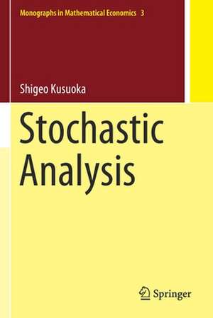 Stochastic Analysis de Shigeo Kusuoka