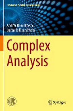 Complex Analysis de Andrei Bourchtein