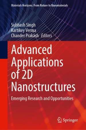 Advanced Applications of 2D Nanostructures: Emerging Research and Opportunities de Subhash Singh