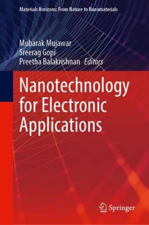 Nanotechnology for Electronic Applications de Nabisab Mujawar Mubarak