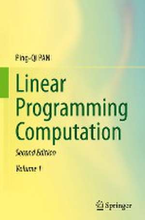 Linear Programming Computation de Ping-Qi PAN