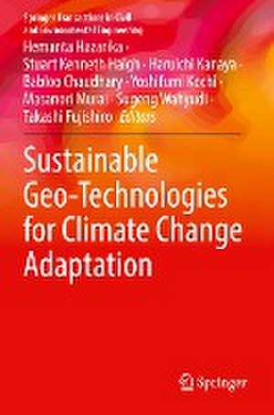 Sustainable Geo-Technologies for Climate Change Adaptation de Hemanta Hazarika