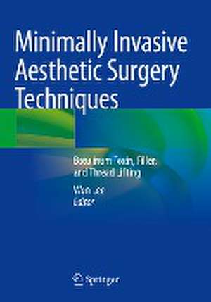 Minimally Invasive Aesthetic Surgery Techniques: Botulinum Toxin, Filler, and Thread Lifting de Won Lee