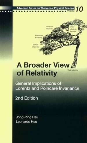 A Broader View of Relativity: General Implications of Lorentz and Poincare Invariance de Jong-Ping Hsu