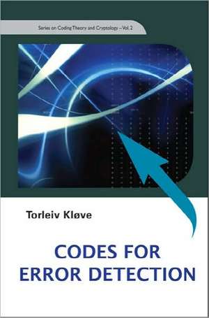 Codes for Error Detection de Torleiv Klove