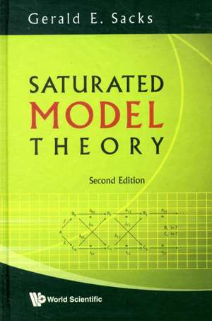 Saturated Model Theory de Gerald E. Sacks