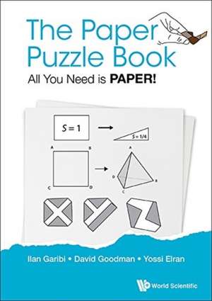 PAPER PUZZLE BOOK, THE de David Goodman Yossi Elran Ilan Garibi