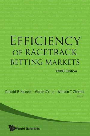 EFFICIENCY OF RACETRACK BETTING MKT (V2) de Donald B Hausch Et Al