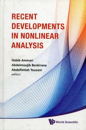 Recent Developments in Nonlinear Analysis de Habib Ammari