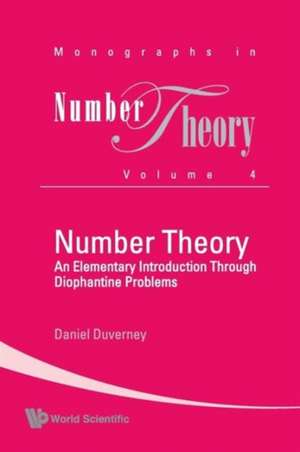 Number Theory de Daniel Duverney