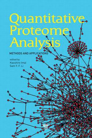 Quantitative Proteome Analysis: Methods and Applications de Kazuhiro Imai