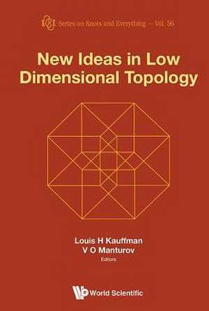 New Ideas in Low Dimensional Topology