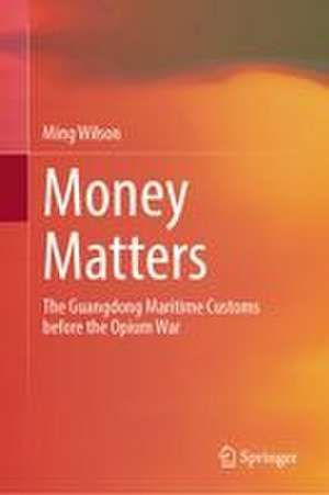 Money Matters de Ming Wilson