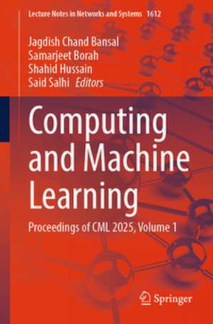 Computing and Machine Learning de Jagdish Chand Bansal